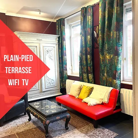 La Domus Lemaitre 1, Plain-Pied, Wifi , Tv, Parking, Jardin Apartment Bavay Exterior photo